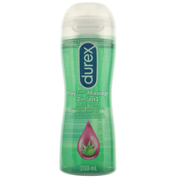 Play 2 in 1 Aloe Vera Massage Gel & Lubricant in 6.76oz/200