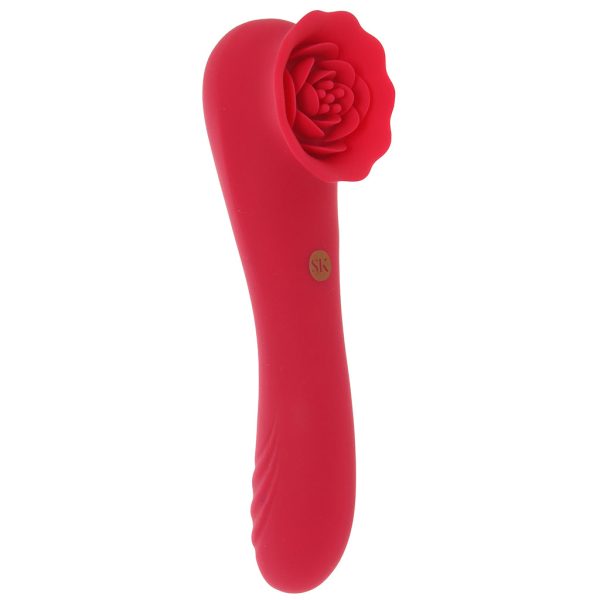 Secret Kisses Rose Quake Dual Ended Tapping Vibe