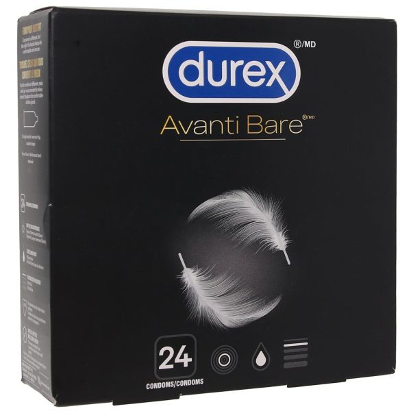 Avanti Bare Latex Condoms in 24 Pack