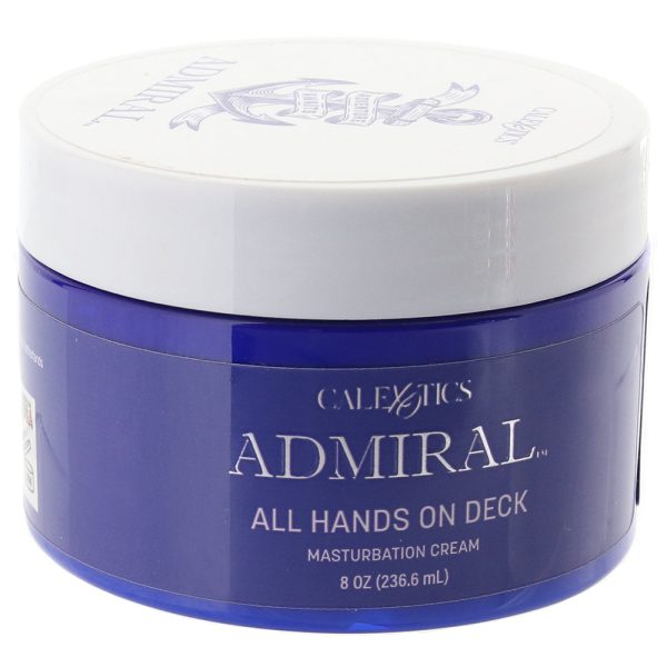 Admiral All Hands On Deck Masturbation Cream in 8oz/237ml