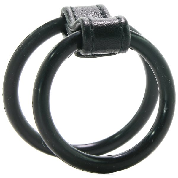 Blue Line Duo Cock & Ball Ring