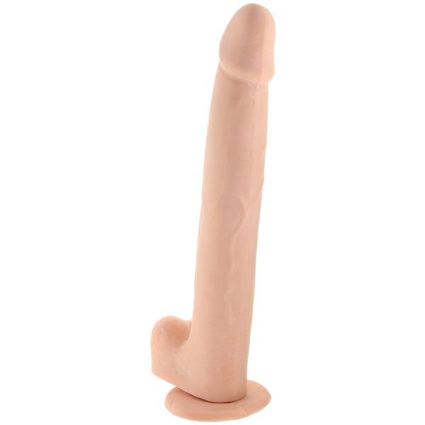 Size Queen 12 Inch Dildo in Ivory