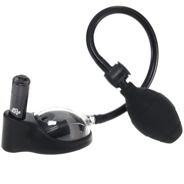 Size Up Vibrating Mini Pussy & Clitoral Pump
