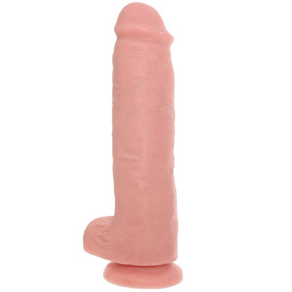 King Cock 11 Inch Cock with Balls in Flesh