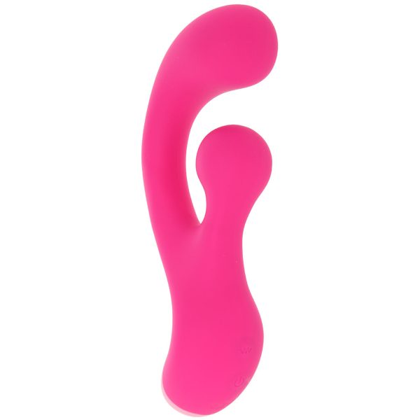 Bang! Gyro Silicone Rabbit Vibe in Pink