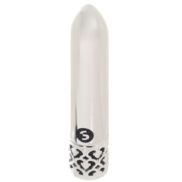 Royal Gems Glitz Bullet Vibe in Silver