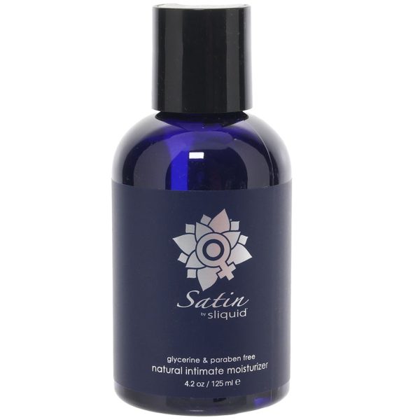Satin Glycerine Free Natural Lubricant in 4.2oz/125mL