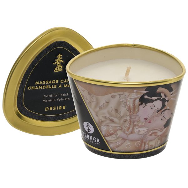Massage Candle 5.7oz in Vanilla Fetish