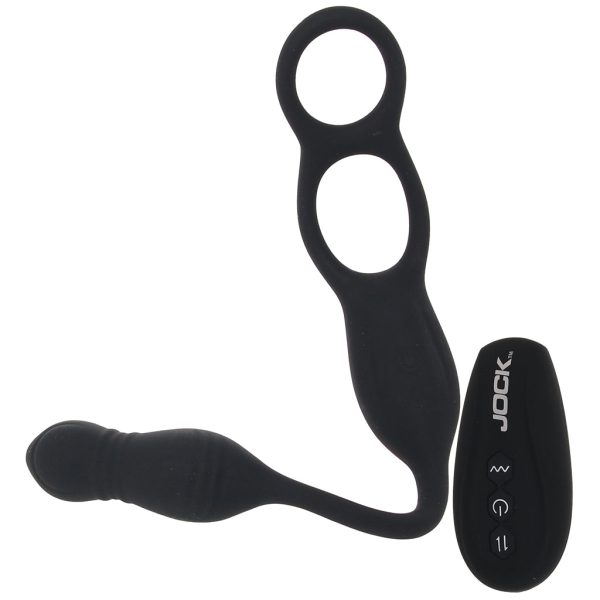 Jock Hyper Thrusting Anal Plug with Cock Ring