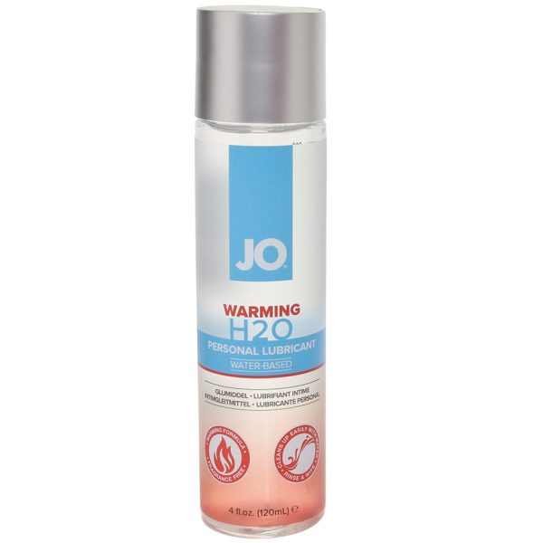 H2O Warming Personal Lube in 4oz/120ml